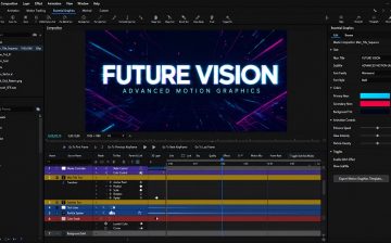 Build Motion Graphics Template: Advanced Adobe After Effects