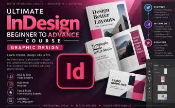 Ultimate InDesign Beginner to Advance Course