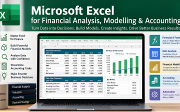 Microsoft Excel for Financial Analysis, Modelling & Accounting