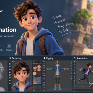 3D Character Creation & Animation with Blender